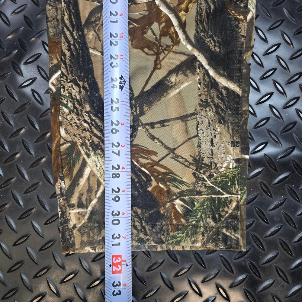 RedHead Mens Realtree Camo Cargo‎ Pants Large Adjustable Waist Hunting Outdoor